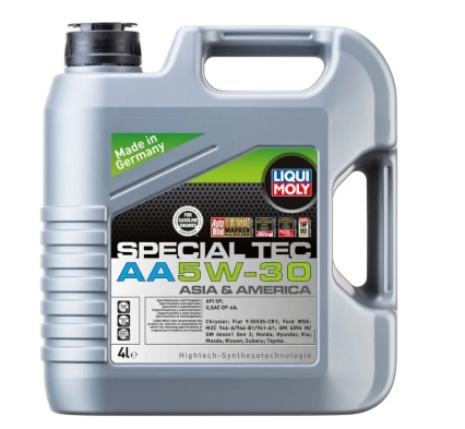 Масло моторное LIQUI MOLY Leichtlauf Special AA 5W-30 синтетическое 4 л