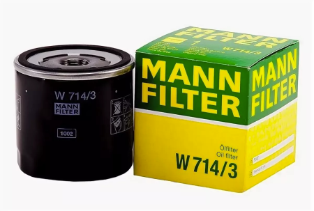 Фильтр масляный MANN-FILTER W 714/3 W 714/3